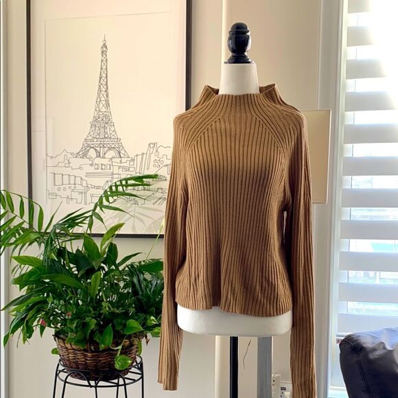 Women's Tan Sweater - Picture 1 of 8